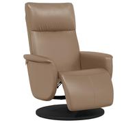 vidaXL Fauteuil inclinable 356548 - repose-pieds, réglable, accoudoirs, similicuir cappuccino