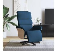 VidaXL Fauteuil inclinable - Bleu