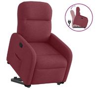 vidaXL Fauteuil Inclinable Bordeaux