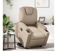 vidaXL - Fauteuil inclinable - Cappuccino
