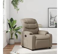 VIDAXL Fauteuil inclinable - Cappuccino