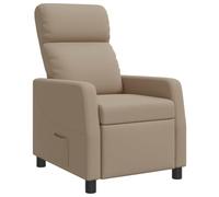 vidaXL Fauteuil inclinable Cappuccino Simili Cuir