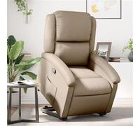 vidaXL Fauteuil inclinable - Similicuir Cappuccino