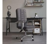 vidaXL Fauteuil inclinable - Gris
