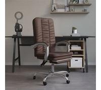 VidaXL Fauteuil inclinable - Marron