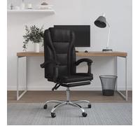 VIDAXL Fauteuil de Bureau - Noir