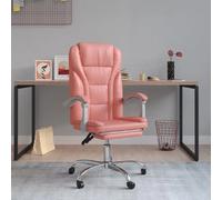 vidaXL Fauteuil inclinable de bureau - Rose