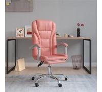 Fauteuil inclinable de bureau Rose Similicuir349701