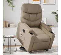 Vidaxl Fauteuil Inclinable Électrique Cappuccino Similicuir
