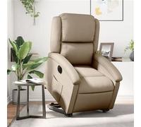 Vidaxl Fauteuil Inclinable Électrique Cappuccino Similicuir