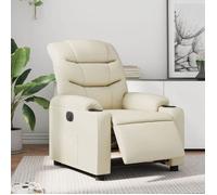 vidaXL Fauteuil Inclinable Électrique, Chaise de Relaxation avec Dossier et Repose-pied Réglables, Siège de Salon Salle de 3206586