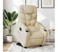 vidaXL Fauteuil Inclinable Électrique, Chaise de Relaxation avec Dossier et Repose-pied Réglables, Siège de Salon, Moderne, 3204629