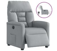 vidaXL Fauteuil inclinable électrique - Gris clair