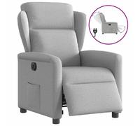 VidaXL Fauteuil inclinable électrique - Gris Nuage