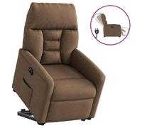 vidaXL Fauteuil inclinable électrique - Marron