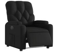 vidaXL Fauteuil inclinable - Noir