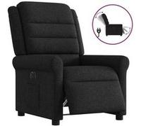 vidaXL Fauteuil inclinable électrique 3303296 – Tissu noir