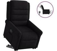 vidaXL Fauteuil inclinable électrique 3303336 – tissu noir