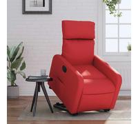 vidaXL Fauteuil inclinable électrique - Rouge