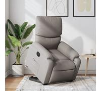 vidaXL Fauteuil inclinable électrique - Taupe