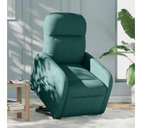 vidaXL Fauteuil inclinable électrique - Vert foncé