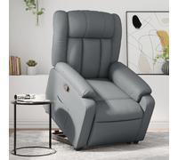 vidaXL Fauteuil Inclinable - Gris