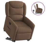 VidaXL Fauteuil Inclinable Marron