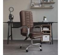 VidaXL Fauteuil inclinable - Marron