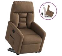 vidaXL Fauteuil inclinable - Marron