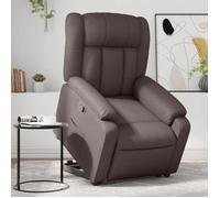vidaXL Fauteuil inclinable marron similicuir