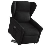 vidaXL Fauteuil inclinable - Noir