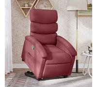 vidaXL Fauteuil inclinable - Rouge bordeaux