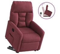 VidaXL Fauteuil inclinable - Rouge bordeaux