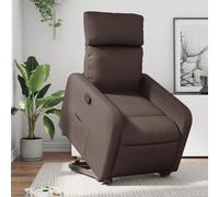 vidaXL Fauteuil inclinable - Similicuir marron