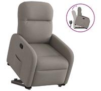 vidaXL Fauteuil inclinable - Taupe