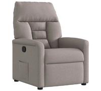 vidaXL Fauteuil inclinable - Taupe