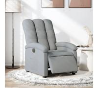 VidaXL Fauteuil inclinaison élect. - Gris clair