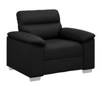 vidaXL Fauteuil noir 100x81x84 cm similicuir 4105331