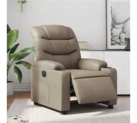 Vidaxl Fauteuil Inclinable Électrique Cappuccino Similicuir