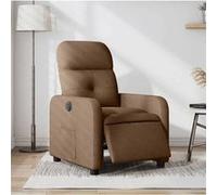 vidaXL Fauteuil inclinable électrique - Marron
