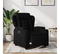 Fauteuil réglable électrique tissunoir