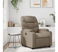 VidaXL Fauteuil inclinable - Cappuccino Similicuir