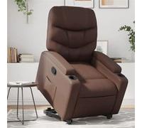 VidaXL Marron similicuir
