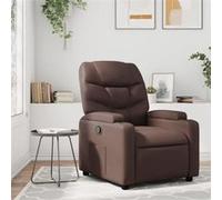 vidaXL Fauteuil inclinable marron