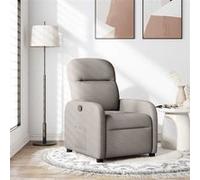 vidaXL Fauteuil inclinable - Taupe