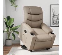 vidaXL Fauteuil Relax - Cappuccino Similicuir