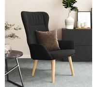 vidaXL Chaise de relaxation - Noir