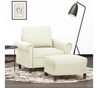 VidaXL Fauteuil repose-pied