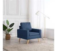 vidaXL Fauteuil - Bleu