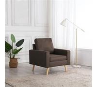 vidaXL Fauteuil Marron